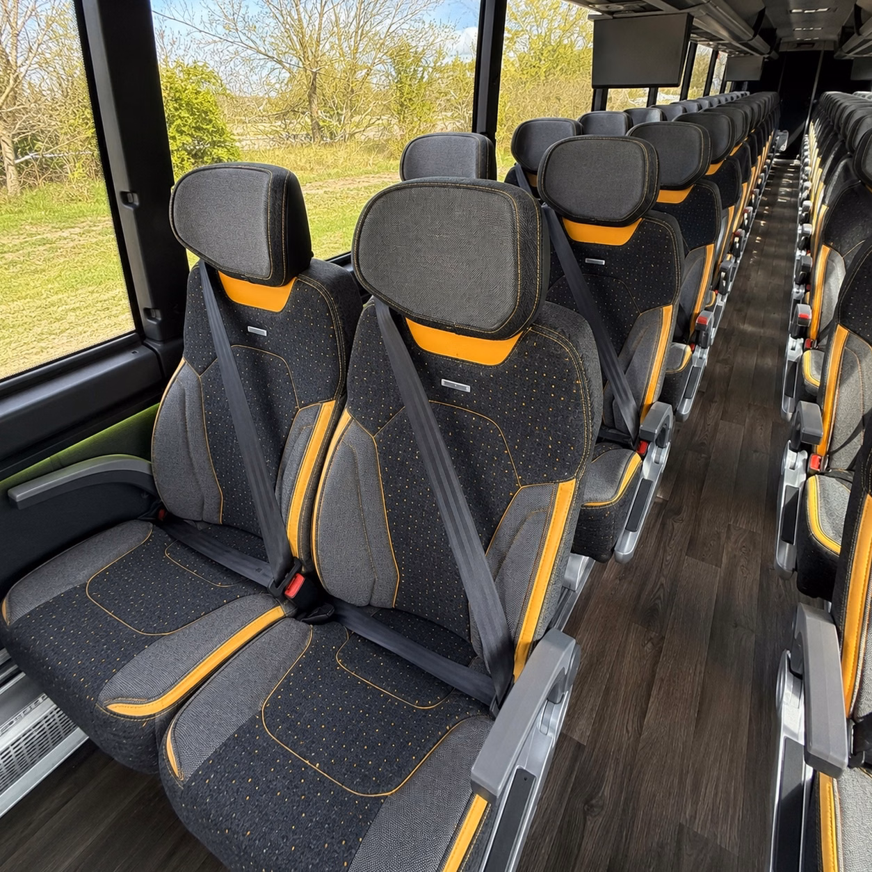 lawrence charter bus rentals