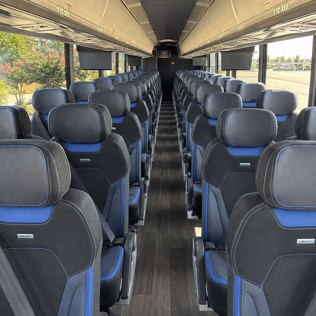 lawrence charter bus